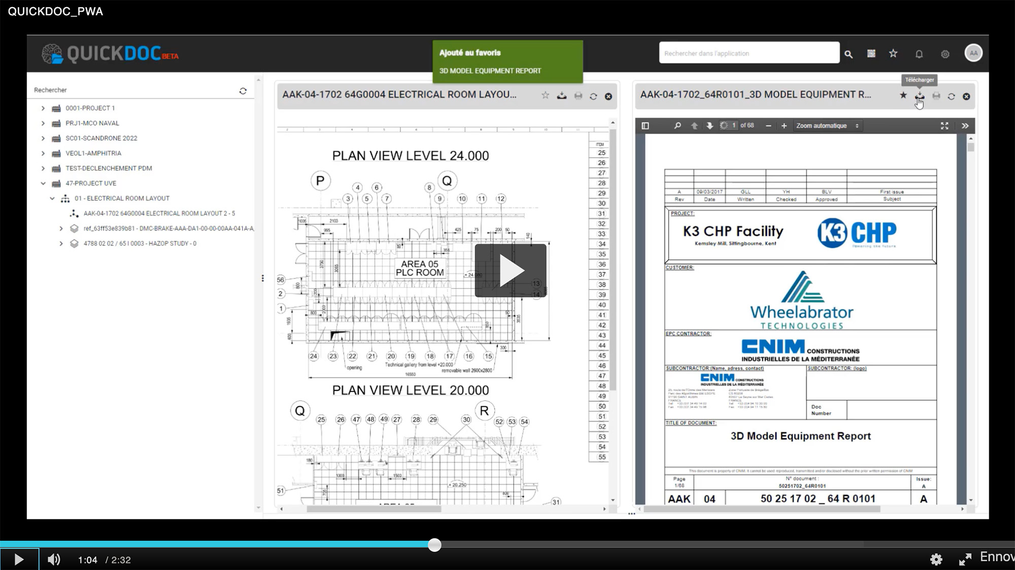 Vidéo du Module E-PUB : viewer HTML S1000D dans QUICKBRAIN